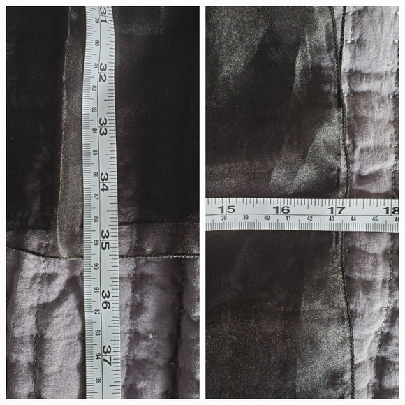 3 Sheer Scarves: 2 Black, 1 Brown Leopard,  Fancy Professional Dressy - Picture 4 of 9